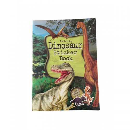 The Amazing Dinosaur, carte cu stickere (ed. tiparita)