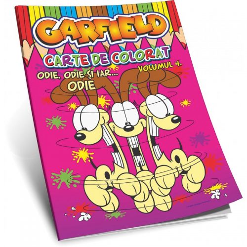 Garfield: Odie, Odie si iar Odie, vol. 4, carte de colorat (ed. tiparita)