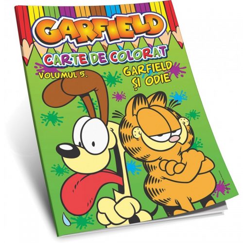Garfield: Garfield si Odie, vol. 5, carte de colorat (ed. tiparita)