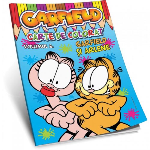 Garfield: Garfield si Arlene, vol. 6, carte de colorat (ed. tiparita)