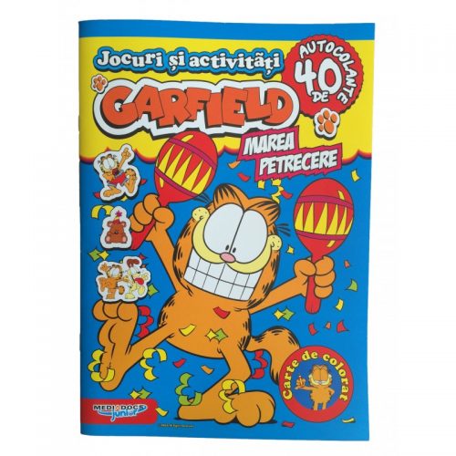 Garfield: Marea petrecere, carte de colorat (ed. tiparita)