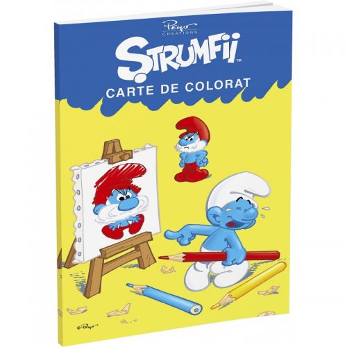 Strumfii: Carte de colorat (ed. tiparita)