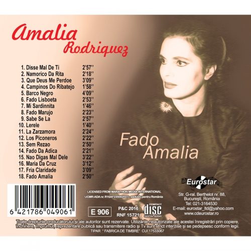 Fado Amalia (CD)