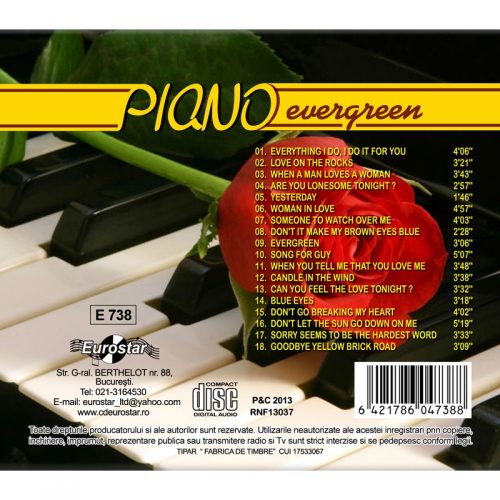 Piano evergreen (CD)